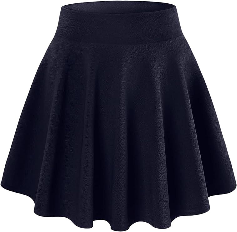 ALYNE Girl's/Women's Classic Stretchy All Time Classy Flared Skater Skirt