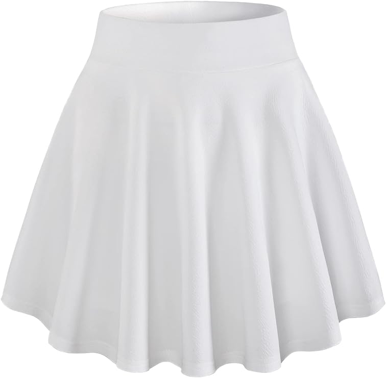 ALYNE Girl's/Women's Classic Stretchy All Time Classy Flared Skater Skirt