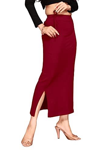 ALYNE Lycra Blended Saree Shapewear ( Slitcut With Drawstring)